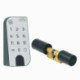 Set de clé électronique 5001 Cylindre et touche de code anthracite+blanc BURG-WÄCHTER