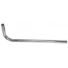 Tube de purge de pression droite blanc, 700 mm,