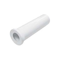 Sanitop-Wingenroth tuyau de raccordement pour cuvette de WC blanc bordure 1 400 mm