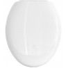 Lunette WC avec fermeture amortie Blanc