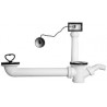 Sanitop-Wingenroth Bonde et trop plein pour double évier  1/2" X 100 - 270 mm