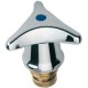 Tete robinet sanitaire rouge 1/2"