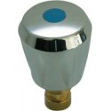 Tete robinet sanitaire . bleu 3/8"