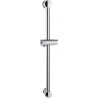 Aquasu 72570 5 Barre de douche Lago, Chrome, Ø 25 mm x 60 cm