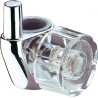 Aquasu coulissant pour barre de douche avec pommes de pin Connecteurs (72573 6 Diamètre 18 mm (1), chrome