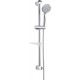 Sanitop 72634 4 Mora 3 Comfort Kit de douche Chromé