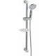 Aquasu 72635 1 Ensemble de douche Comfort Barca 5 Chromé