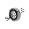 Roulement à double rangée de billes 3202 -B-2RS-TV-C3 ID 15mm AD 35mm Largeur 15,9mm NKE