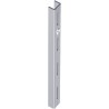 Rail mural blanc 1rhg. 500mm