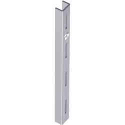 Rail mural argent1 rhg. 1000mm