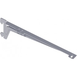 Equerre étagère argent 380mm