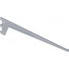 Equerre 500mm argent avec.3 crochets (Par 20)
