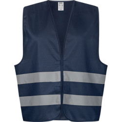 Gilet de sécurité SKARDE taille univ.marine tour de poitrine env.130cm EN 17353 type B3 SAFESTYLE