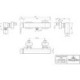 Mitigeur monocommandé V&B pour douche SUBWAY 3.0 montage mural, 281x98x43mm chrome