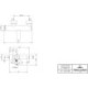 Mitigeur monocommandé pour bain LOOP & FRIENDS V&B montage mural, 273x108x191mm chrome