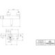 Mitigeur monocommandé pour bain LOOP & FRIENDS V&B montage mural, 273x108x191mm chrome
