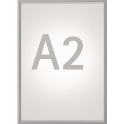 Panneau d'affichage pliable DIN A2 aluminium elox.MAUL