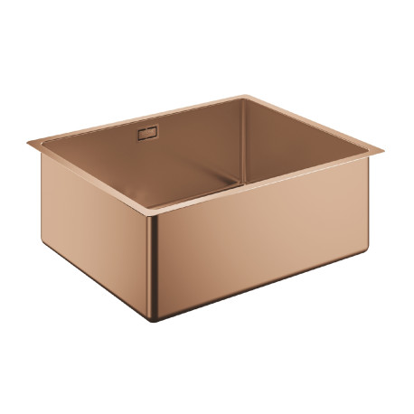Évier K700u 60-S 54.4/44.4 1.0 54x44cm, 1 Vasque, Chaud Sunset Brossé