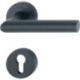 Poignée porte Ams.E1400Z/42KV/42KVS VA F9714M onglet PZ DIN Gauche/Droite HOPPE
