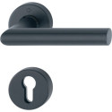 Demi-garniture de rosace Ams.E1400Z/42/42S VA F9714M 4-KT.8mm p.protection combinée HOPPE