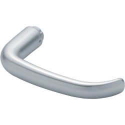 Pièce de perçage pour poignée de porte 1301 Alu.F1/naturelf.4-KT.8mm DIN Gauche/Droite HOPPE