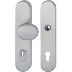 Poignée porte E86G/3332ZA/3310 VA F69 92mm 67-77mm HOPPE
