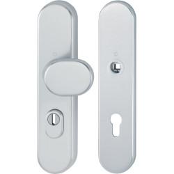 Poignée porte 86G/3332ZA/3310 Alu.F1 72mm 37-47mm HOPPE