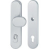 Poignée porte 86G/3332ZA/3310 Alu.F2 92mm 67-77mm HOPPE