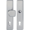 Poignée porte E61G/2221/2210 VA F69 92mm 67-77mm HOPPE