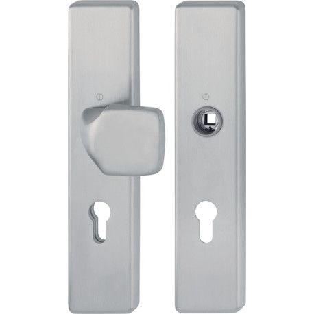 Poignée porte E61G/2221/2210 VA F69 72mm 37-47mm HOPPE