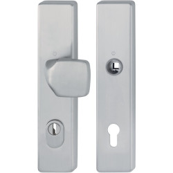 Poignée porte E61G/2222ZA/2210 VA F69 92mm 67-77mm HOPPE