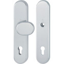 Poignée porte 86G/3331/3310 Alu.F9-2 72mm 37-47mm HOPPE
