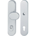Poignée porte 86G/3332ZA/3310 Alu.F9-2 72mm 37-47mm HOPPE
