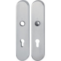 Paire de plaques longues F69 VA ma F69 PZ 72mm HOPPE