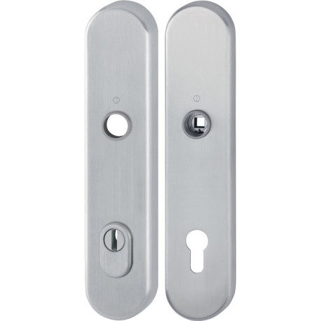 Paire de plaques longues E3332ZA/3310 ma F69 PZ 92mm HOPPE