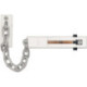 Chaîne de porte SK66 L.165mm DIN Gauche/Droite blanc avec sécurité enfants ABUS