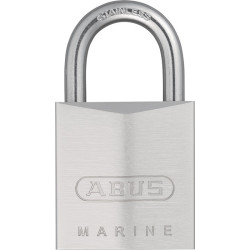 Cadenas à cylindre 75IB/50 vs.corps de serrure L.50mm MS fermeture différente ABUS