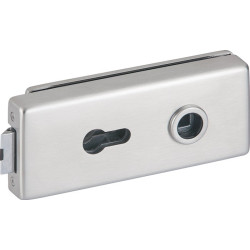 Serrure de porte en verre 6083 PZ-Genova VA ma PZ DIN Gauche/Droite HERMAT