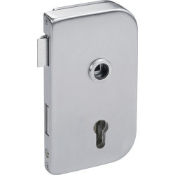 Serrure de porte en verre 6033 PZ L-Roma VA ma PZ DIN li.HERMAT