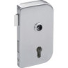 Serrure de porte en verre 6033 PZ L-Roma VA ma PZ DIN li.HERMAT
