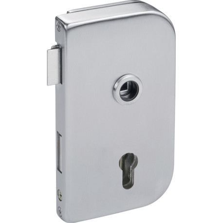 Serrure de porte en verre 6033 PZ R- Roma VA ma PZ DIN re.HERMAT