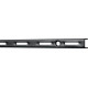 Rail étagère L.2000mm noir ma STA simple rangée de trous ELEMENT SYSTEM