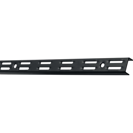 Paroi L.1500mm noir ma STA double rangée de trous ELEMENT SYSTEM