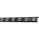 Paroi L.1500mm noir ma STA double rangée de trous ELEMENT SYSTEM