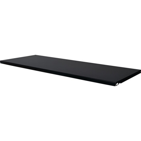 Tablette acier L.800mm P.250mm STA noir ma ELEMENT SYSTEM