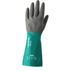 Gant chimique AlphaTec 58-435 taille 9 vert/gris EN 388,EN 374,EN 1149 cat.III (Par 12)