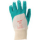 Gants ActivArmr® 47-200 taille 8 vert Coton interlock avec nitrile (Par 12)