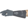 Gants de protection chimique AlphaTec 53-001 taille 10 gris/noir EN 388,EN 374,EN 407 6 PA (Par 6)
