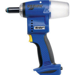 Outil de pose de rivets sur batterie Birdie® 5 pces 10000N en kt.GESIPA
