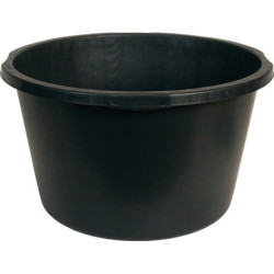 Seau à mortier GRIPLINE-O 40l bord renforcé noir